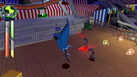 Ben 10 Alien Force: Vilgax Attacks screenshot 3 for PSP